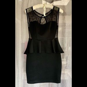 Foreign Exchange Black Cocktail Dress